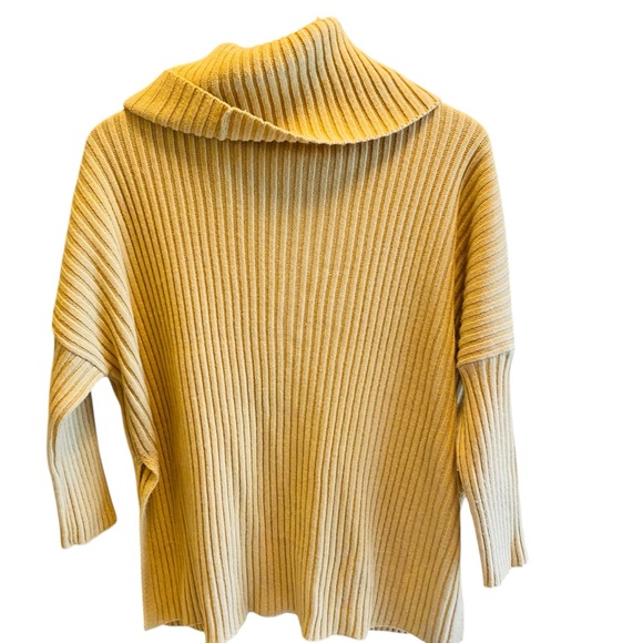 MERSEA New Yorker Ribbed Cowl Sweater Golden - Picture 4 of 7